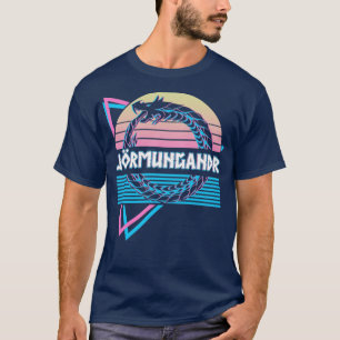 Jormungandr Ouroboros Midgard Serpent World Serpen T-shirt