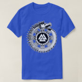 Jormungandr Valknut Variant I T-shirt (Design voorkant)