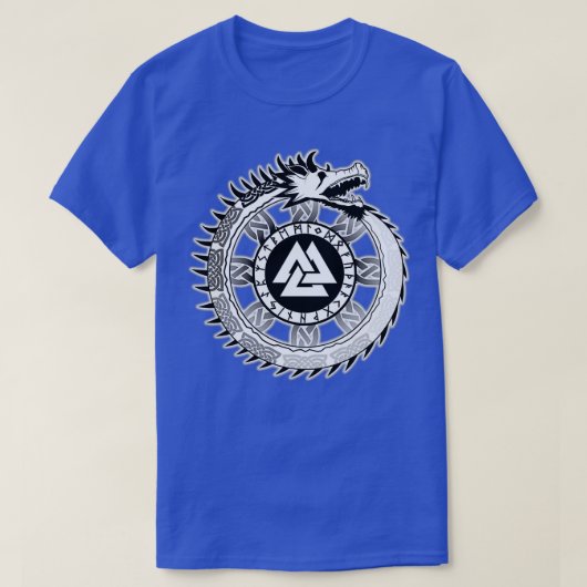 Jormungandr Valknut Variant I T-shirt (Design voorkant)