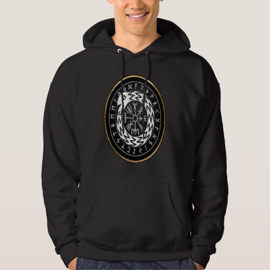 Jormungandr Viking World Serpent Norse Mythology Hoodie (Voorkant)