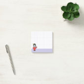 Jorogumo- Japanse Spintern Yokai Paarse Raster Post-it® Notes (Kantoor)
