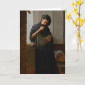 José Almeida Jr - Saudade (Longing) (1899) Kaart (Gele Bloem)