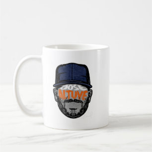 Jose Altuve Player Silhouette Koffiemok