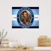 Jose de San Martin Poster (Keuken)