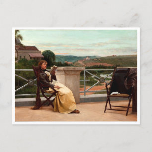 Jose Ferraz Almeida Jr., Woman Reading Briefkaart