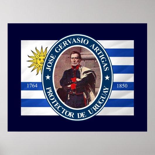 Jose Gervasio Artigas Poster (Voorkant)