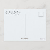 Jose Ignacio Vuurtoren in Maldonado Uruguay Briefkaart (Achterkant)