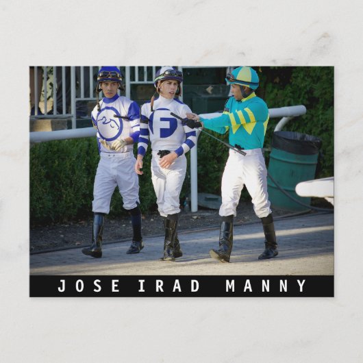 Jose, Irad en Manny Franco Briefkaart (Voorkant)