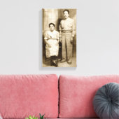 Jose & Maria Guerrero Canvas Afdruk (Insitu (Woonkamer))