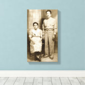 Jose & Maria Guerrero Canvas Afdruk (Insitu (Houten vloer))