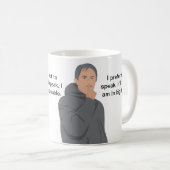 Jose Mourinho - Ik spreek liever niet Koffiemok (Voorkant rechts)