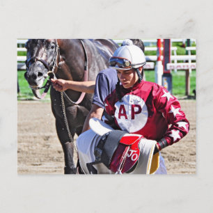 Jose Ortiz en Swag Papa Briefkaart