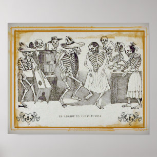 José Posada-El jarabe en ultratumba, 14 x 11-inch  Poster