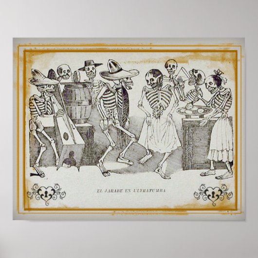 José Posada-El jarabe en ultratumba, 14 x 11-inch Poster (Voorkant)