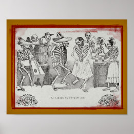 José Posada-El jarabe en ultratumba, 14 x 11-inch Poster