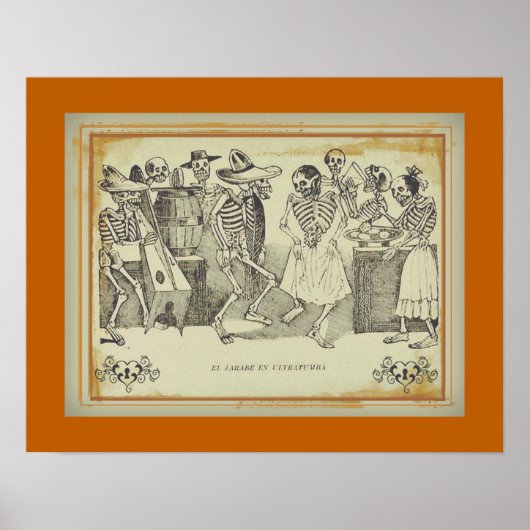 José Posada-El jarabe en ultratumba 18"x14.14" Poster (Voorkant)