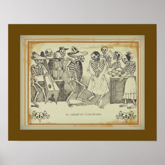 José Posada-El jarabe en ultratumba 18"x14.5" Poster (Voorkant)