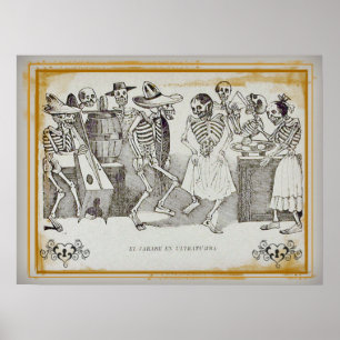 José Posada-El jarabe en ultratumba, 24 x 18-inch Poster