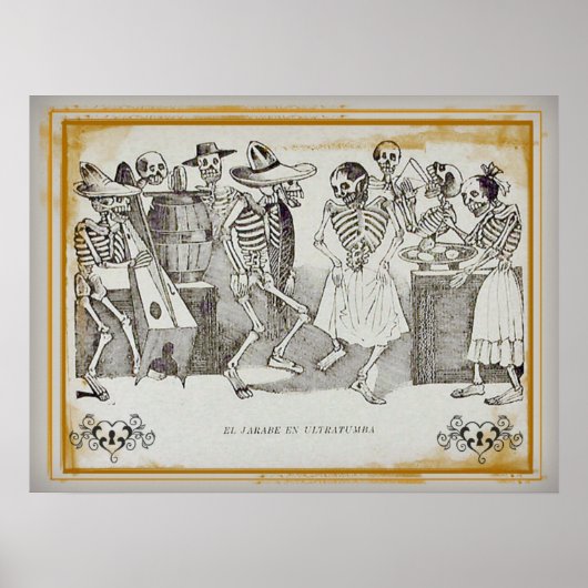 José Posada-El jarabe en ultratumba, 24 x 18-inch  Poster (Voorkant)