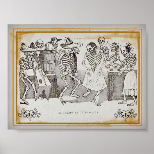 José Posada, El jarabe en ultratumba, 7x5.30 Print (Voorkant)