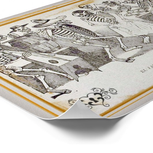 José Posada, El jarabe en ultratumba, 7x5.30 Print (Hoek)