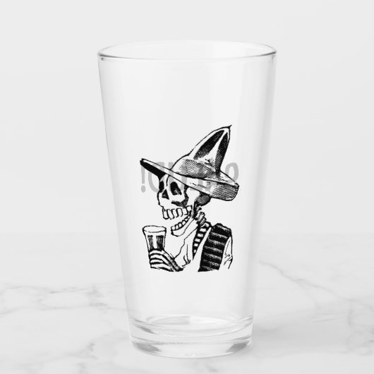 Jose Posada - Feest van de Doden Glas (Voorkant)
