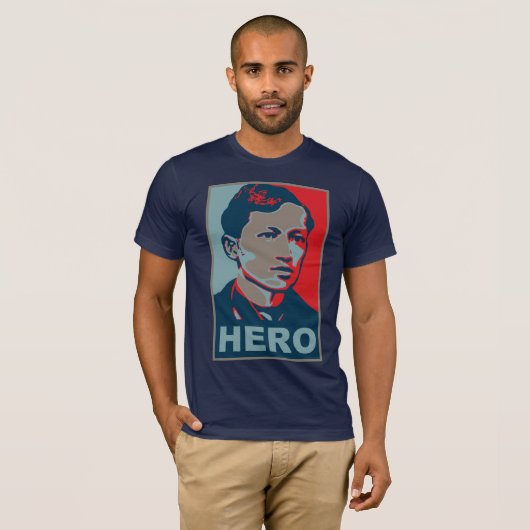 Jose Rizal Hero T-shirt (Voorkant volledig)