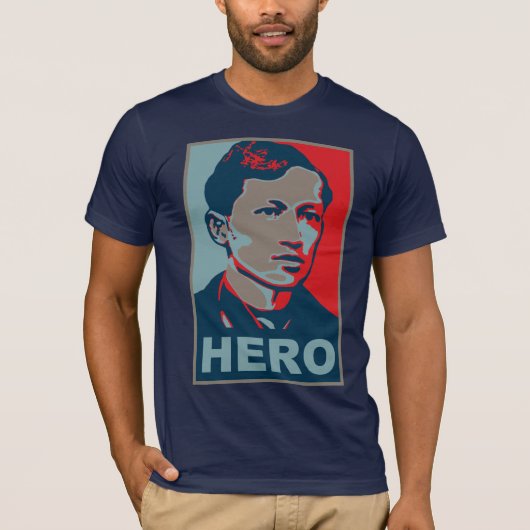 Jose Rizal Hero T-shirt (Voorkant)
