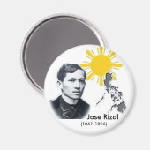 Jose Rizal Magnet (Voorkant / Achterkant)
