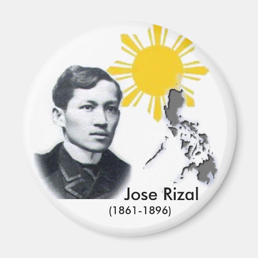 Jose Rizal Magnet (Voorkant)