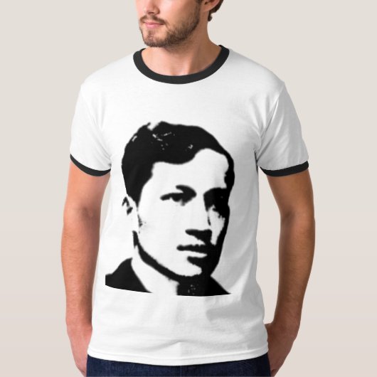Jose Rizal Male T-shirt (Voorkant)