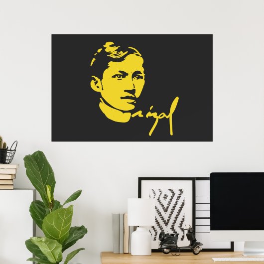 Jose Rizal poster (Thuiskantoor)
