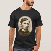 Jose Rizal (Sepia Print) T-shirt (Voorkant)