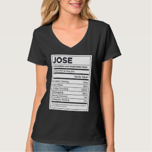 Jose Voeding Informatie Probleem Oplossen Hard WO T-shirt