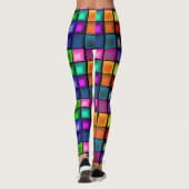 Josef Albers Colour Block Leggings (Achterkant)