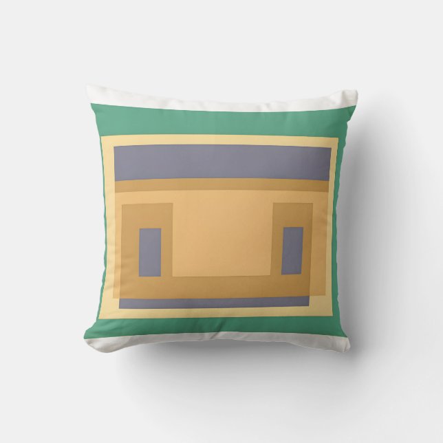Josef Albers kunststijl Kussen (Voorkant)