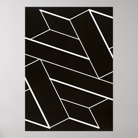 Josef Albers kunststijl Poster (Voorkant)