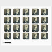 Josef Anton Bruckner Vierkante Sticker (Vel)
