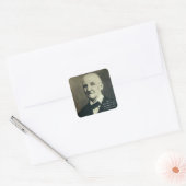 Josef Anton Bruckner Vierkante Sticker (Envelop)
