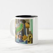 Josef Čapek (Czech, 1887 – 1945) Tweekleurige Koffiemok (Voorkant links)