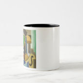 Josef Čapek (Czech, 1887 – 1945) Tweekleurige Koffiemok (Center)