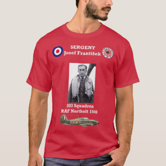 Josef Frantisek Czech fly ace T-shirt