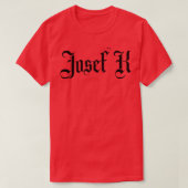 Josef K 1 T-shirt (Design voorkant)