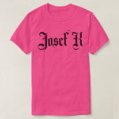 Josef K 1 T-shirt (Design voorkant)