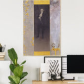 Josef Lewinsky als Carlos - Gustav Klimt (1895) Poster (Thuiskantoor)