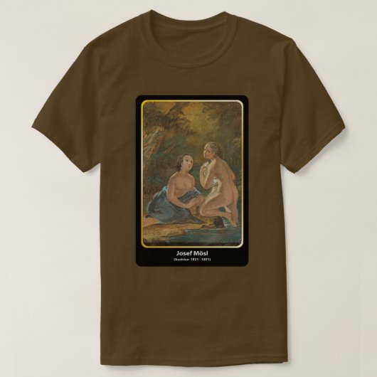 Josef Msl Austrian 1821 1851 classical art T-shirt (Design voorkant)