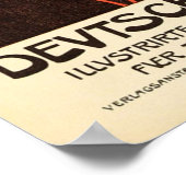 Josef Rudolf Witzel 1898 DEUTSCHE KUNST UND DEKORA Poster (Hoek)