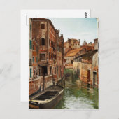Josef Theodor Hansen Ponte Della Tana Venice Briefkaart (Voorkant / Achterkant)