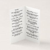 Joselito Prayer Card Kaart (Binnen)