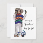 Joselito Sánchez del Río Kaart (Voorkant)